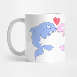 Orcas In Love Mug